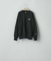 【ssstein × UMBRO】HIGH GAUGE COTTON SWEAT LS - BLACK
