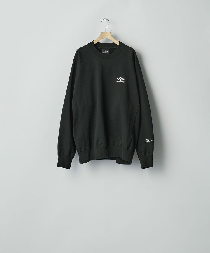 ssstein×UMBRO(シュタイン×アンブロ)のHIGH GAUGE COTTON SWEAT LS - BLACKの公式通販サイトsession福岡セレクトショップ