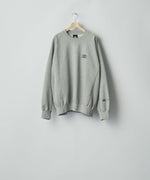 画像をギャラリービューアに読み込む, ssstein×UMBRO(シュタイン×アンブロ)のHIGH GAUGE COTTON SWEAT LS - GREYの公式通販サイトsession福岡セレクトショップ
