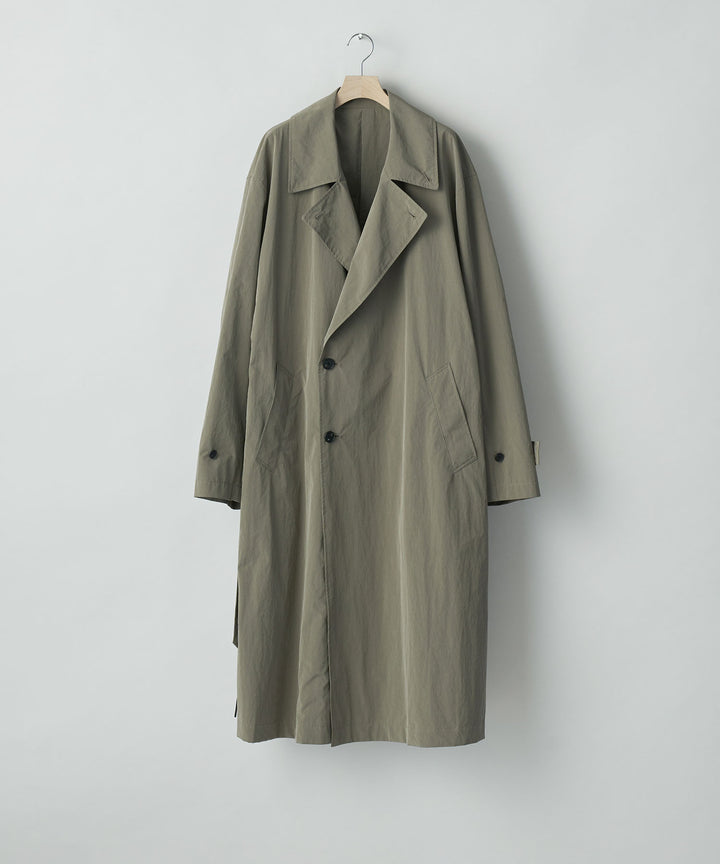ssstein(シュタイン)のWINDPROOF NYLON DOUBLE BREASTED COAT - TAUPE 公式通販サイトsession福岡セレクトショップ