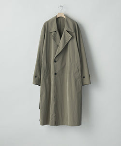 ssstein(シュタイン)のWINDPROOF NYLON DOUBLE BREASTED COAT - TAUPE 公式通販サイトsession福岡セレクトショップ