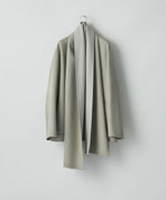 画像をギャラリービューアに読み込む, ssstein(シュタイン)のWOOL CASHMERE BEAVER REVERSIBLE STOLE JACKET - TAUPE GREYの公式通販サイトsession福岡セレクトショップ
