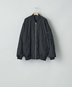 画像をギャラリービューアに読み込む, ssstein(シュタイン)のWINDPROOF NYLON OVERSIZED FLIGHT JACKET - BLACKの公式通販サイトsession福岡セレクトショップ
