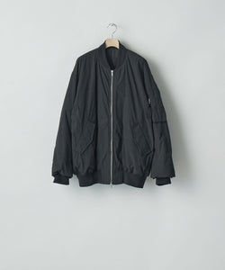 ssstein(シュタイン)のWINDPROOF NYLON OVERSIZED FLIGHT JACKET - BLACKの公式通販サイトsession福岡セレクトショップ