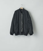 画像をギャラリービューアに読み込む, ssstein(シュタイン)のWINDPROOF NYLON OVERSIZED FLIGHT JACKET - BLACKの公式通販サイトsession福岡セレクトショップ
