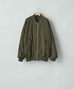 ssstein(シュタイン)のWINDPROOF NYLON OVERSIZED FLIGHT JACKET - MILITARY KHAKIの公式通販サイトsession福岡セレクトショップ