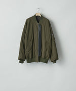 画像をギャラリービューアに読み込む, ssstein(シュタイン)のWINDPROOF NYLON OVERSIZED FLIGHT JACKET - MILITARY KHAKIの公式通販サイトsession福岡セレクトショップ
