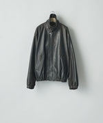 画像をギャラリービューアに読み込む, ssstein(シュタイン)のLEATHER ZIP SHORT JACKET - DARK BROWNの公式通販サイトsession福岡セレクトショップ
