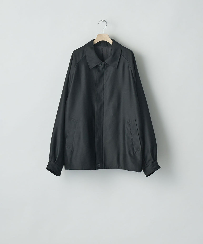 ssstein / シュタイン】W/R/SI OVERSIZED HARRINGTON JACKET - BLACK