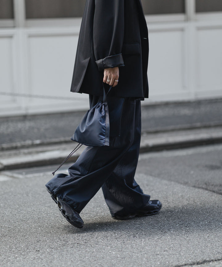 ANTHEM A-アンセムエーのSATIN MILITARY EASY PANTSのNAVY公式通販サイトsession福岡セレクトショップ 