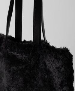 ssstein(シュタイン)の24AWコレクション ACRYLIC FUR TOTE BAG - BLACK 公式通販サイトsession福岡セレクトショップ