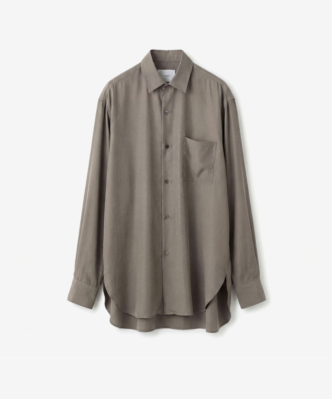 ssstein(シュタイン)のCUPRO TWILL OVERSIZED LS SHIRT - TAUPEの公式通販サイトsession福岡セレクトショップ