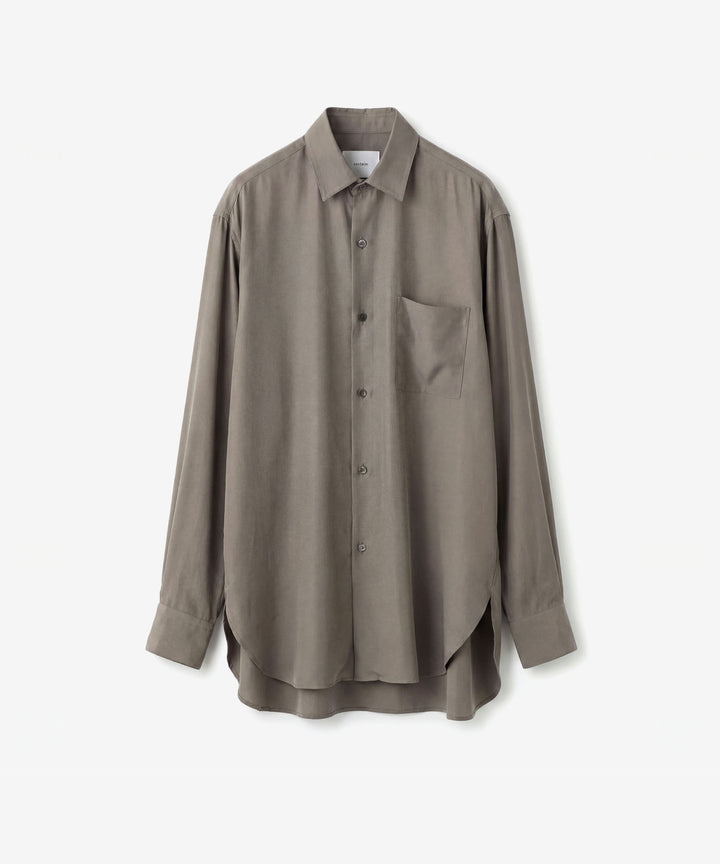 ssstein(シュタイン)のCUPRO TWILL OVERSIZED LS SHIRT - TAUPEの公式通販サイトsession福岡セレクトショップ