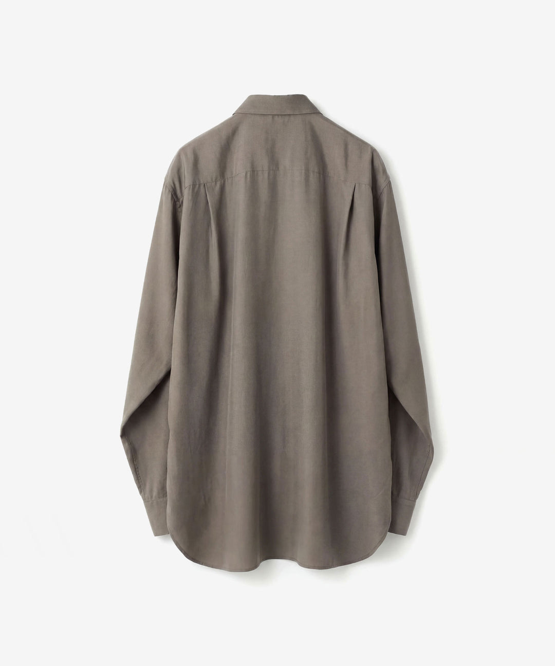 ssstein(シュタイン)のCUPRO TWILL OVERSIZED LS SHIRT - TAUPEの公式通販サイトsession福岡セレクトショップ