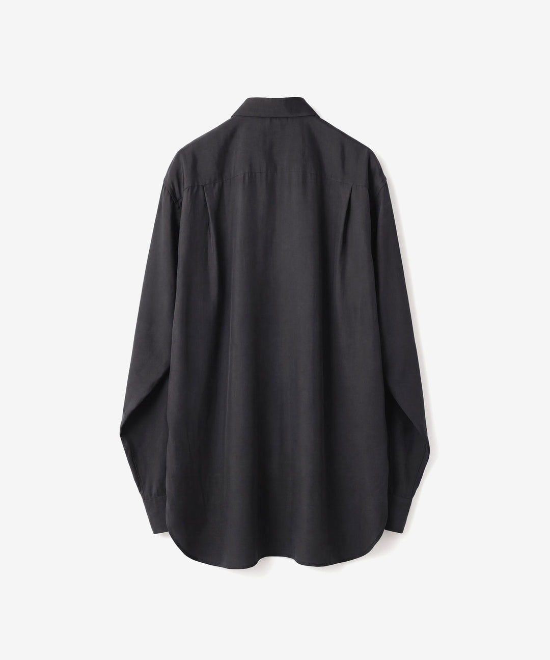 ssstein(シュタイン)のCUPRO TWILL OVERSIZED LS SHIRT - BLACKの公式通販サイトsession福岡セレクトショップ