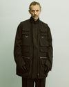 【ssstein】OVERSIZED MULTI POCKET VEST - MILITARY KHAKI