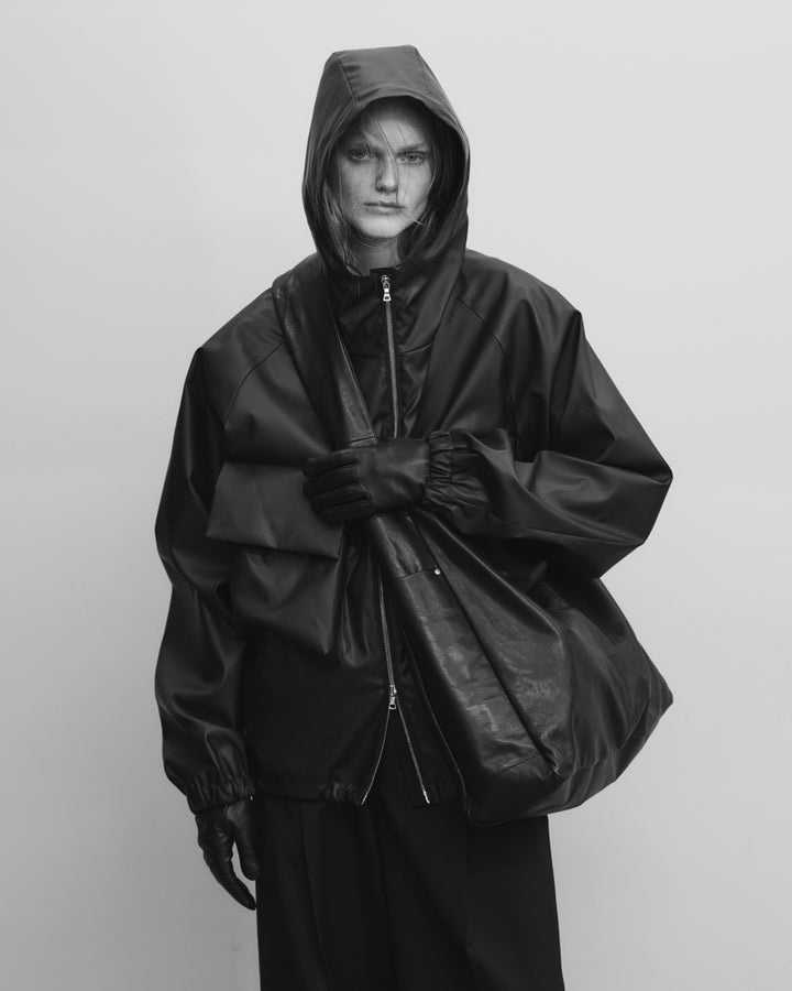 stein(シュタイン)の24SSコレクションSHOULDER BAGのBLACK(LEATHER) sessionセッション福岡セレクトショップ 公式通販サイト