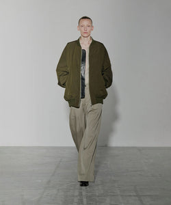 ssstein(シュタイン)のWINDPROOF NYLON OVERSIZED FLIGHT JACKET - MILITARY KHAKIの公式通販サイトsession福岡セレクトショップ