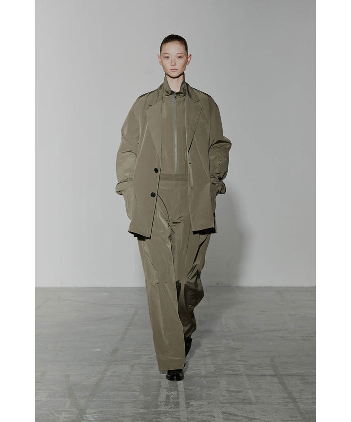 ssstein(シュタイン)の WINDPROOF NYLON SINGLE BREASTED JACKET - TAUPEの公式通販サイトsession福岡セレクトショップ