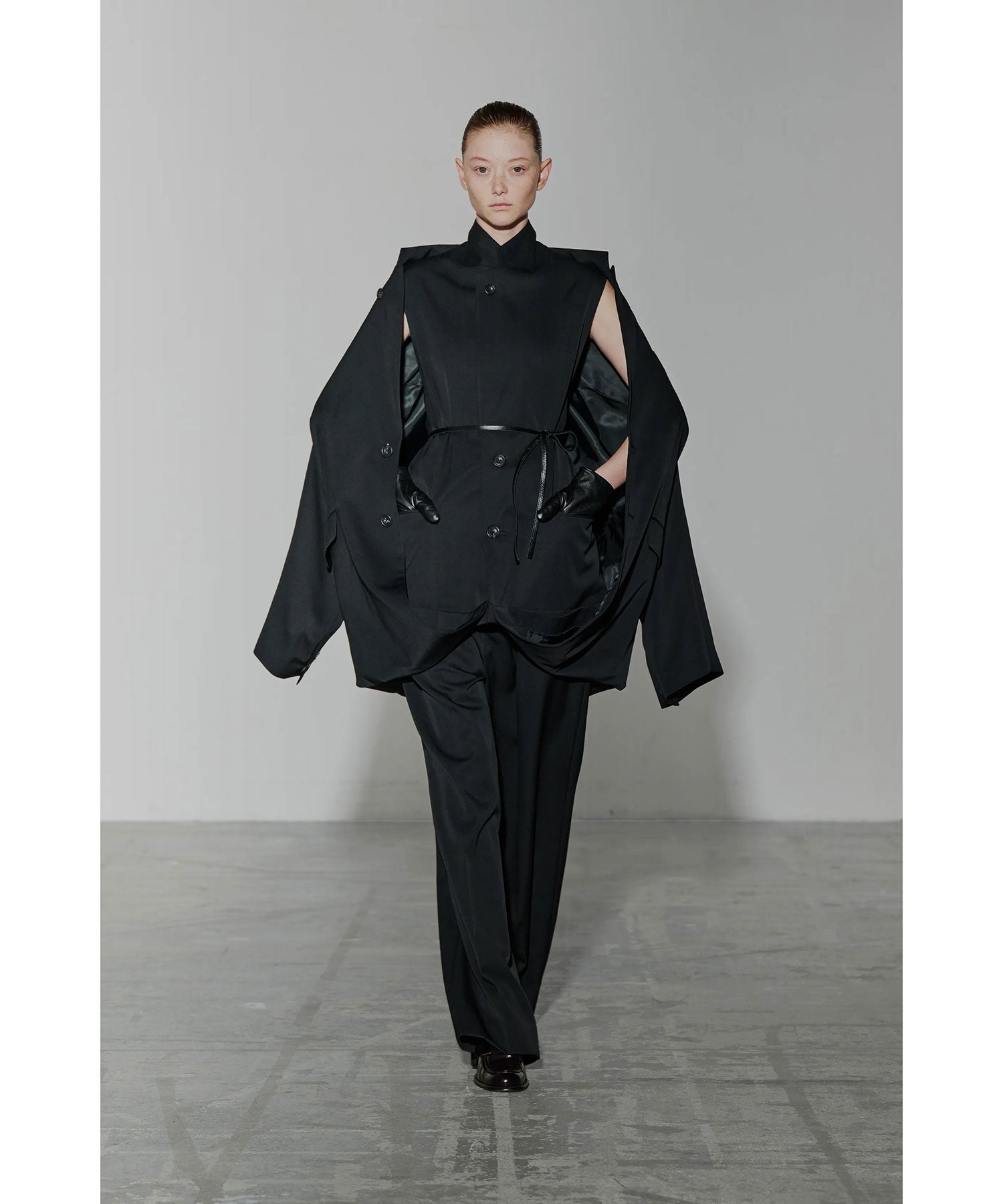 ssstein(シュタイン)のOVERSIZED LAYERED COMBINATION JACKET - BLACKの公式通販サイトsession福岡セレクトショップ