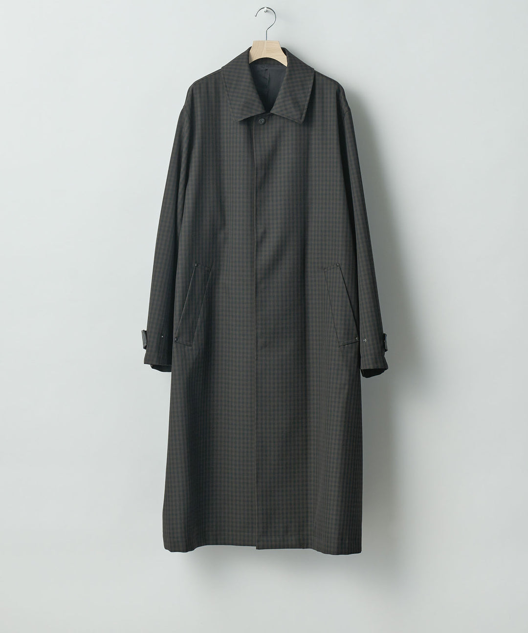 【stein】シュタイン 24SS OVERSIZED BALMACAAN COAT - GINGHAM  sessionセッション福岡セレクトショップ 公式通販サイト