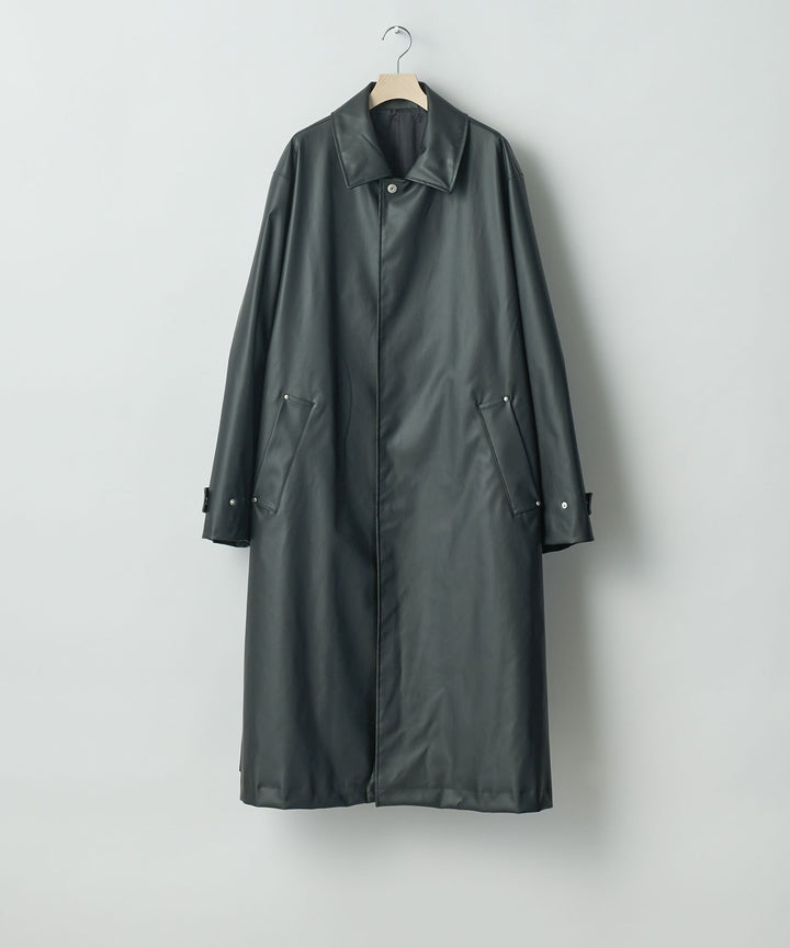stein(シュタイン)の24SSコレクションOVERSIZED BALMACAAN COATのBLACK(COATING)