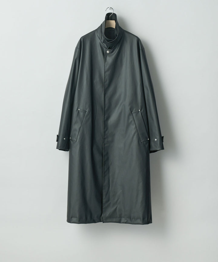 stein(シュタイン)の24SSコレクションOVERSIZED BALMACAAN COATのBLACK(COATING)