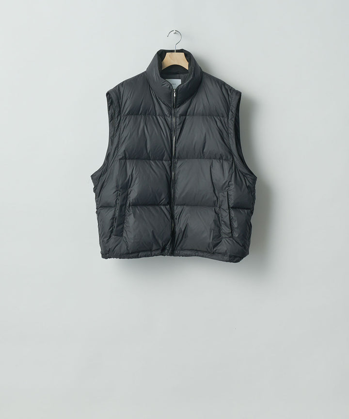 stein(シュタイン) 24SSコレクションDETACHABLE SLEEVES CROPPED DOWN JACKETのBLACK  sessionセッション福岡セレクトショップ 公式通販サイト