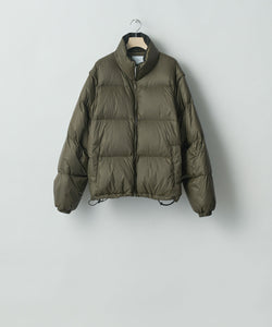 stein(シュタイン)の24SSコレクションDETACHABLE SLEEVES CROPPED DOWN JACKETのMILITARY KHAKI sessionセッション福岡セレクトショップ 公式通販サイト