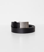 画像をギャラリービューアに読み込む, ssstein(シュタイン)の24AWコレクション LEATHER BELT (PLAIN BUCKLE) - BLACK 公式通販サイトsession福岡セレクトショップ
