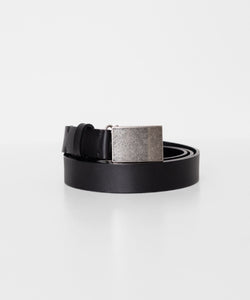 ssstein(シュタイン)の24AWコレクション LEATHER BELT (PLAIN BUCKLE) - BLACK 公式通販サイトsession福岡セレクトショップ