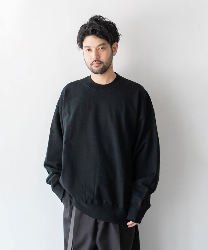 stein(シュタイン)の23AWコレクションOVERSIZED UNTWISTED YARN SWEAT LS のBLACK