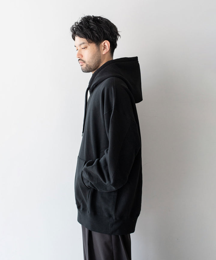 stein(シュタイン)の23AWコレクションOVERSIZED UNTWISTED YARN SWEAT HOOD LSのBLACK
