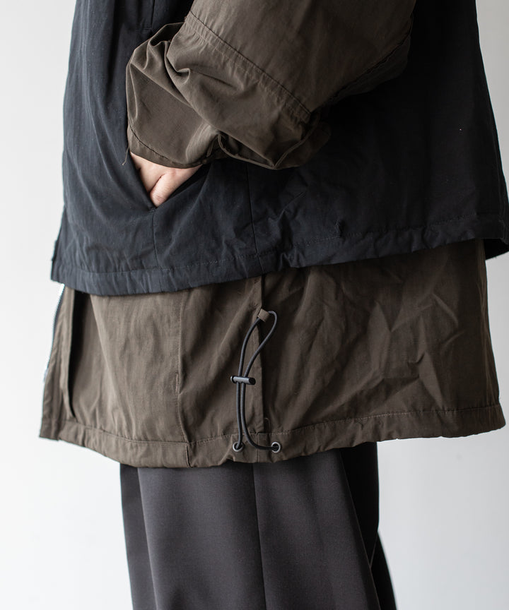 stein(シュタイン)の23AWコレクションREVERSIBLE MILITARY JACKETのMILITARY KHAKI