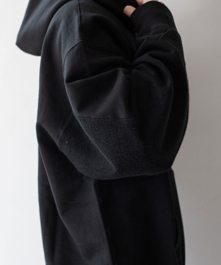 stein(シュタイン)の23AWコレクションOVERSIZED UNTWISTED YARN SWEAT HOOD LSのBLACK