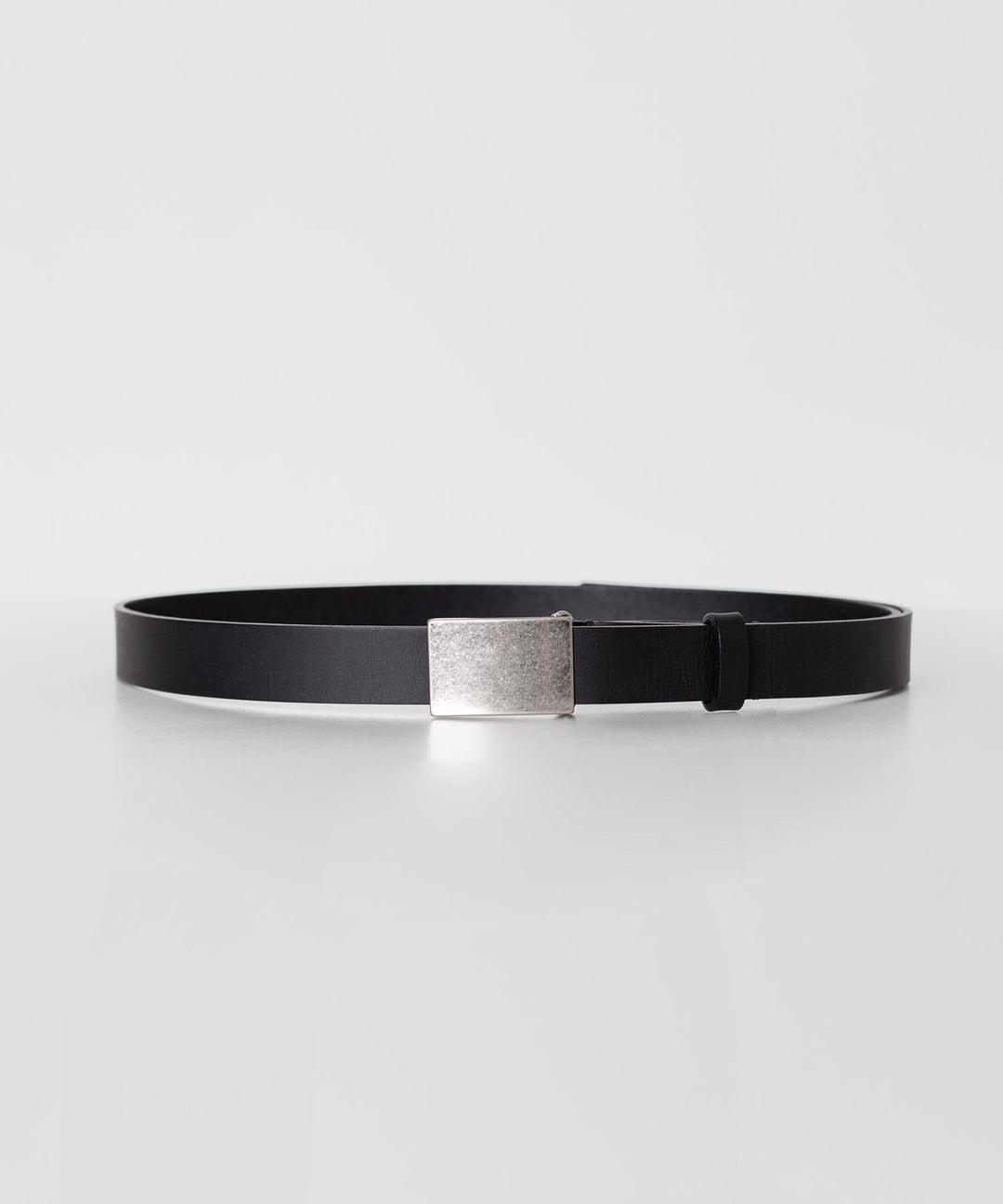 【ssstein】シュタイン 26ss LEATHER BELT ( PLAIN BUCKLE ) - BLACK sessionセッション福岡セレクトショップ 公式通販サイト