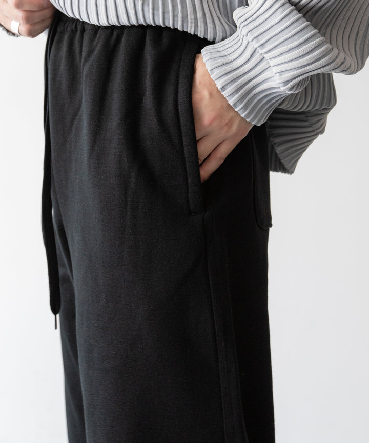 stein(シュタイン)の23AWコレクションUNTWISTED YARN SWEAT PANTS のBLACK