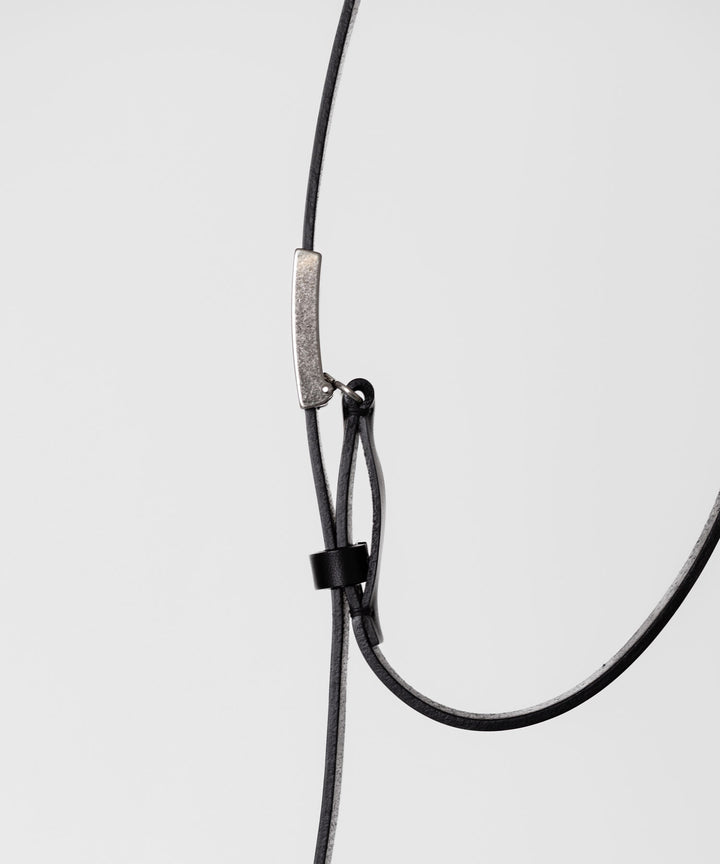 【ssstein】シュタイン 26ss LEATHER BELT ( PLAIN BUCKLE ) - BLACK sessionセッション福岡セレクトショップ 公式通販サイト