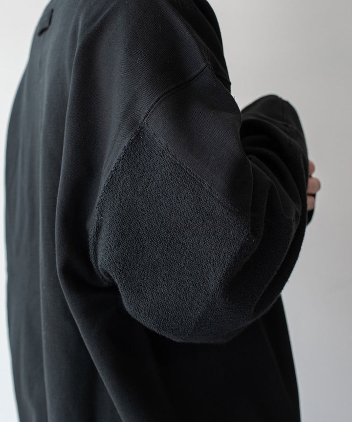 stein(シュタイン)の23AWコレクションOVERSIZED UNTWISTED YARN SWEAT LS のBLACK