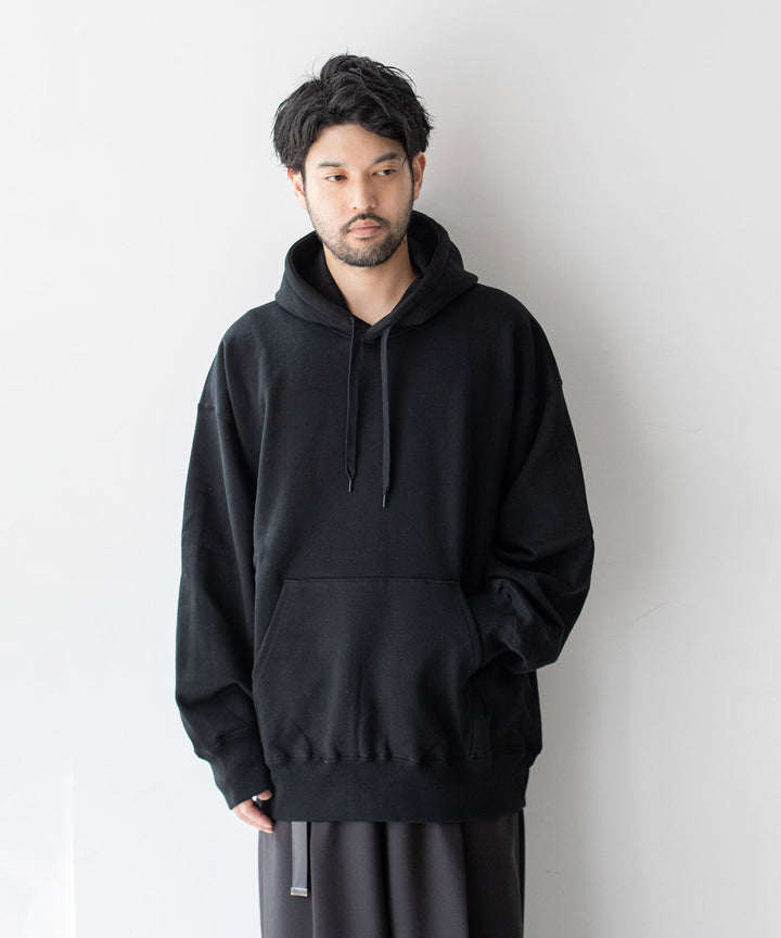 stein(シュタイン)の23AWコレクションOVERSIZED UNTWISTED YARN SWEAT HOOD LSのBLACK
