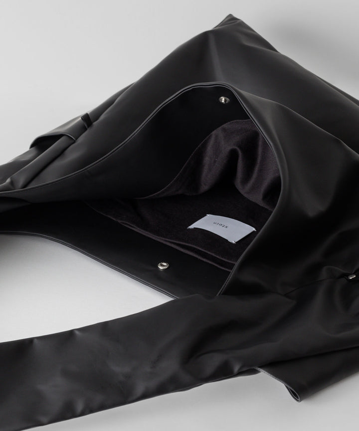 stein(シュタイン)の24SSコレクションSHOULDER BAGのBLACK(COATING) sessionセッション福岡セレクトショップ 公式通販サイト