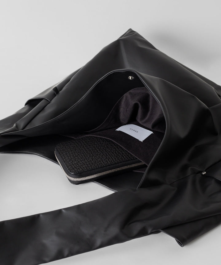 stein(シュタイン)の24SSコレクションSHOULDER BAGのBLACK(COATING) sessionセッション福岡セレクトショップ 公式通販サイト