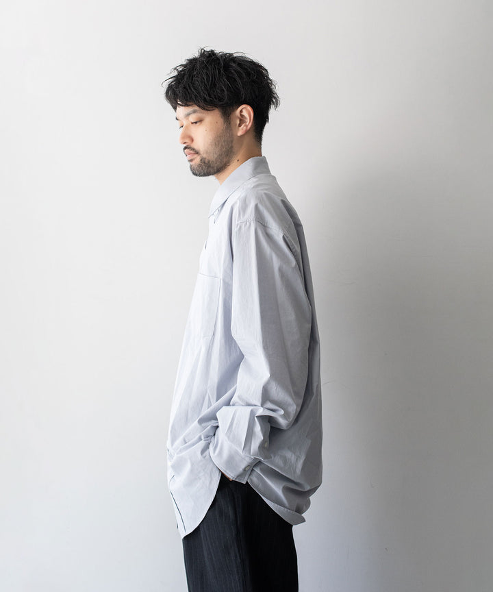 stein(シュタイン)の23AWコレクションOVERSIZED STANDARD SHIRTのOFF GREY