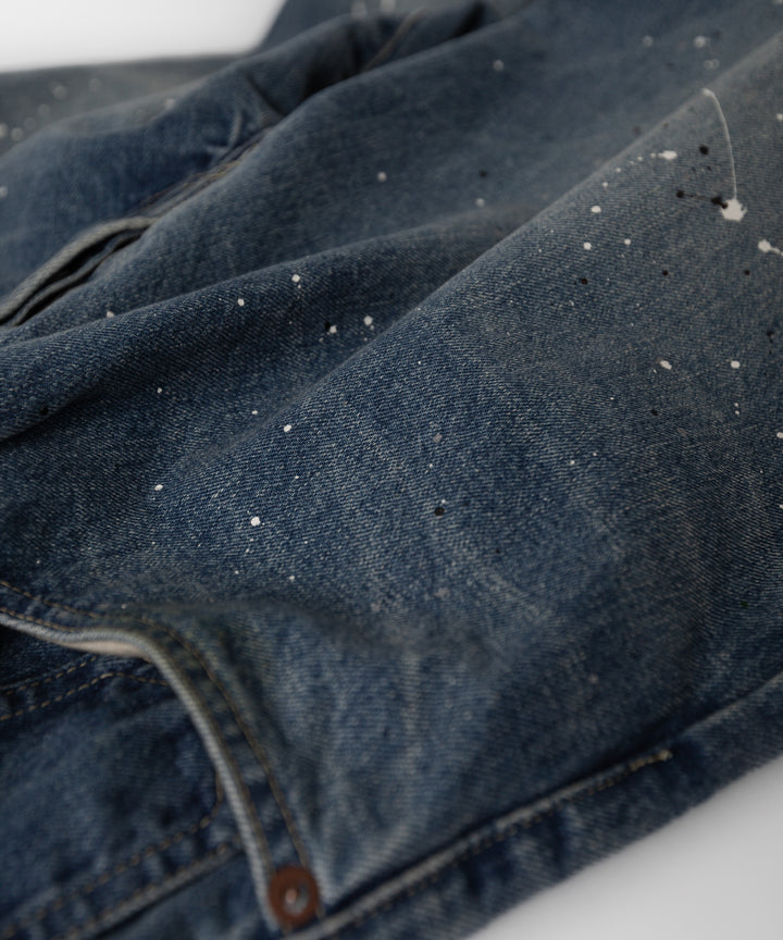 ssstein(シュタイン)の24AWコレクション VINTAGE REPRODUCTION SPLASHED DENIM JEANS - INDIGO 公式通販サイトsession福岡セレクトショップ