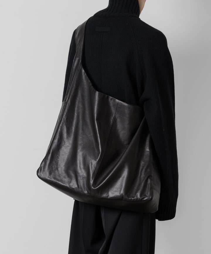 stein(シュタイン)の24SSコレクションSHOULDER BAGのBLACK(LEATHER) sessionセッション福岡セレクトショップ 公式通販サイト