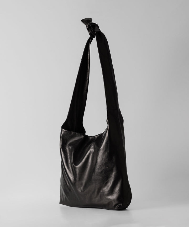 stein(シュタイン)の24SSコレクションTIE TOTE BAGのBLACK(LEATHER) session セッション福岡セレクトショップ 公式通販サイト