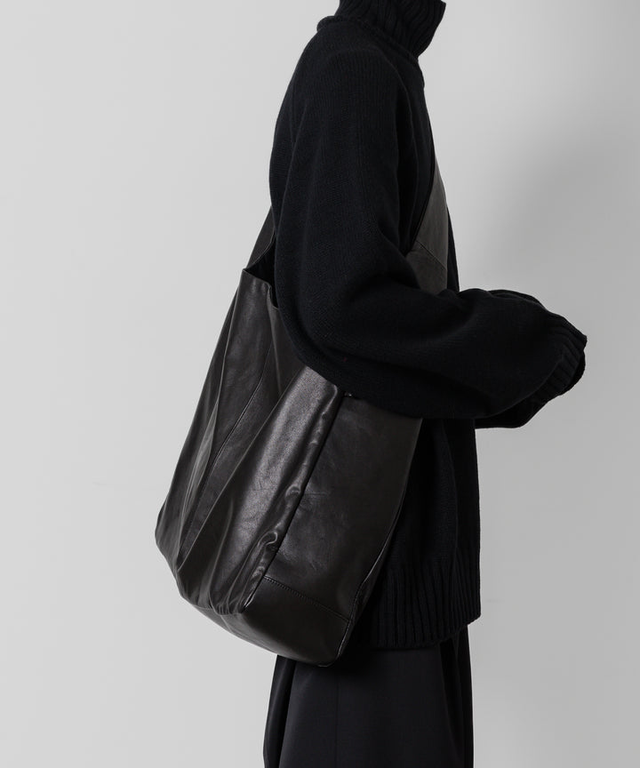 stein(シュタイン)の24SSコレクションSHOULDER BAGのBLACK(LEATHER) sessionセッション福岡セレクトショップ 公式通販サイト