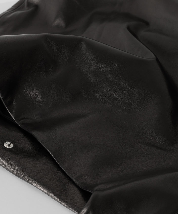 stein(シュタイン)の24SSコレクションTIE TOTE BAGのBLACK(LEATHER) session セッション福岡セレクトショップ 公式通販サイト