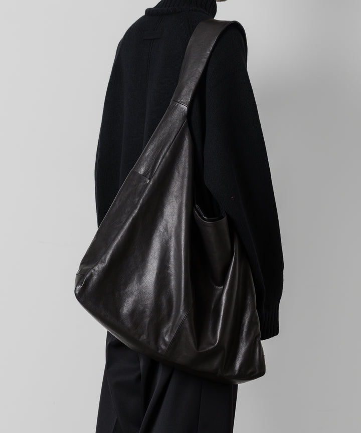 stein(シュタイン)の24SSコレクションSHOULDER BAGのBLACK(LEATHER) sessionセッション福岡セレクトショップ 公式通販サイト