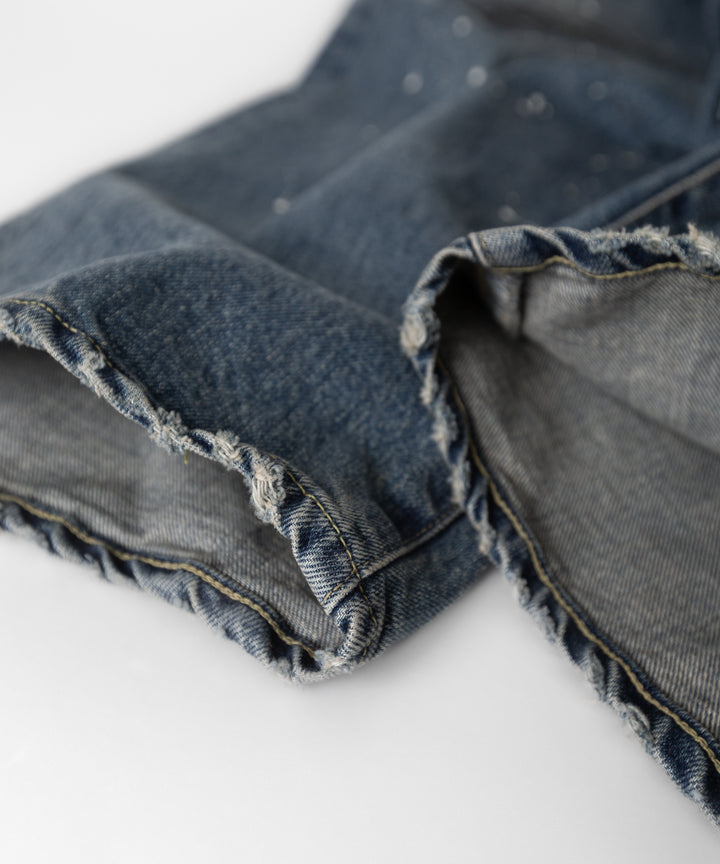ssstein(シュタイン)の24AWコレクション VINTAGE REPRODUCTION SPLASHED DENIM JEANS - INDIGO 公式通販サイトsession福岡セレクトショップ